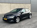 Seat Leon 1.4 TSI FR 140PK+XENON+LED+CRUISE+GROOT NAVI+PDC+C, Gebruikt, Zwart, 4 cilinders, Leon
