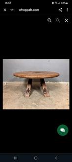 Rustieke houten tafel / bijzettafel, Antiek en Kunst, Ophalen of Verzenden