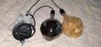 Hanglamp met lange koord en 2 calex xxl lampen, Huis en Inrichting, Ophalen, Zo goed als nieuw, Minder dan 50 cm