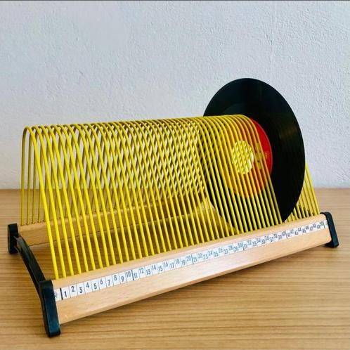 vintage SINGLETJES REK Plattofix vinyl LPs 50s sixties retro, Verzamelen, Retro, Huis en Inrichting, Ophalen of Verzenden