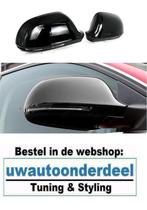 Glans Zwart Spiegelkappen Geschikt Voor Audi A3 S3 RS3 8P Fa, Auto diversen, Tuning en Styling, Verzenden