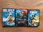 DVD’s ice age 4, Brave en Epic, Cd's en Dvd's, VHS | Kinderen en Jeugd, Vanaf 6 jaar, Ophalen, Zo goed als nieuw