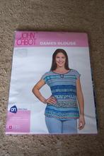 T-shirt / top dames -- maat M / 38 -- John Cabot (nieuw!), Kleding | Dames, T-shirts, Maat 38/40 (M), Blauw, Nieuw, Ophalen of Verzenden