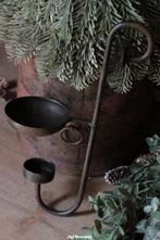 Glashaak windlicht dinerkaars klein en groot, Nieuw, Ophalen of Verzenden, Info@jufbrocante.nl, Juf Brocante