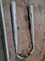 Suzuki GT250 set uitlaten met originele dempers., Ophalen of Verzenden