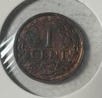 1 cent Nederland 1937, Postzegels en Munten, Munten | Nederland, Ophalen of Verzenden, Koningin Wilhelmina