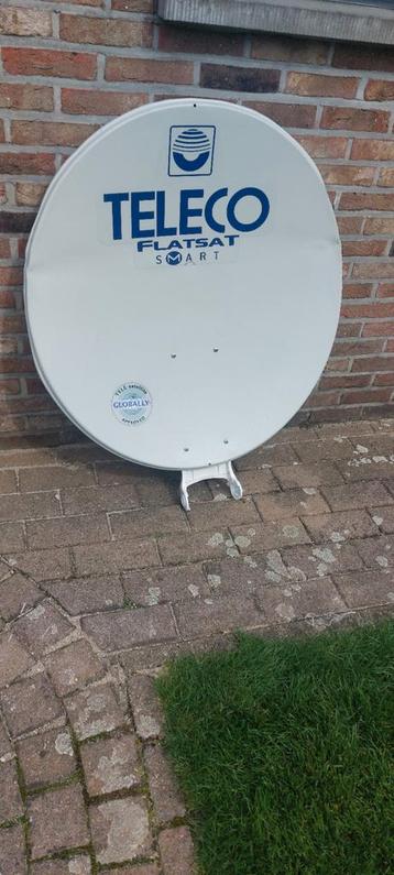 Teleco Camper Schotelantenne (defect) + Onderdelen beschikbaar voor biedingen
