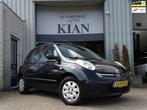 Nissan Micra 1.2 Visia| Airco, Gebruikt, 4 cilinders, Zwart, Origineel Nederlands