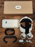 Oculus Quest 2 + VR Cover & Kiwi Headband, Ophalen of Verzenden, Gebruikt, VR-bril, Pc