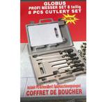 Messenset met snijplank, Ophalen of Verzenden, Nieuw, Rvs of Chroom, Bestekset