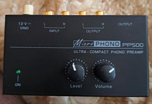 Phono pp500 voorversterker voor platenspeler, Audio, Tv en Foto, Platenspelers, Nieuw, Platenspeler-onderdeel, Overige merken