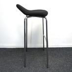 Materia Plektrum Barkruk | Krukken | Zwarte stof | ZH 78 cm, Huis en Inrichting, Barkrukken, -, 60 tot 90 cm, Ophalen of Verzenden