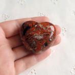 Jaspis breccie edelsteen hart, Verzenden, Nieuw, Nvt, Nvt