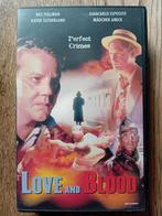 Love and Blood VHS - Perfect Crimes, Ophalen of Verzenden, Gebruikt, Thrillers en Misdaad