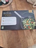 Royal van Kempen & Begeer wok pan nieuw, Ophalen of Verzenden, Nieuw, Gietijzer, Wok