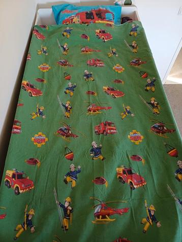 2x Brandweerman Sam Dekbedovertrek beschikbaar voor biedingen