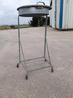 Vuilniszakkenhouder gegalvaniseerd, Ophalen, Gebruikt