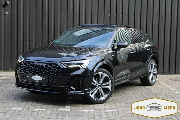 Audi Q3 Sportback 35 TFSI 3x S-LINE PANO SONOS 360 CAM SFEER, Auto's, Audi, Bedrijf, Te koop, Q3, 360° camera, ABS, Achteruitrijcamera