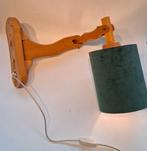 Vintage Deense Houten Schaarlamp, Ophalen of Verzenden, Zo goed als nieuw