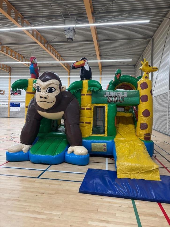 Luchtkussen huren kinderfeest springkussen, Hobby en Vrije tijd, Feestartikelen | Verhuur, Zo goed als nieuw, Overige, Ophalen