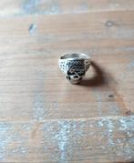 Doodshoofd Ring - Stoer en Uniek!, IJzer of Staal, Nieuw, Ophalen of Verzenden, Dame of Heer