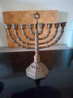 Menorah achtjarige kandelaar, Ophalen of Verzenden, Koper of Brons