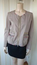 Cacharel katoenen jasje maat 36/38, Maat 38/40 (M), Beige, Ophalen of Verzenden, Zo goed als nieuw