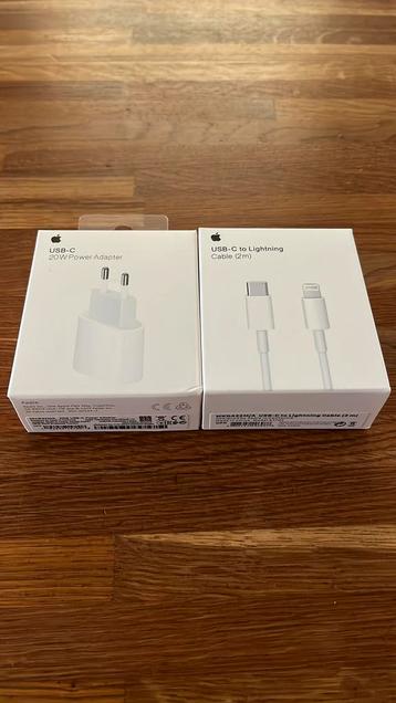 Originele Apple snellader inclusief USB-C kabel 2M (GESEALD)