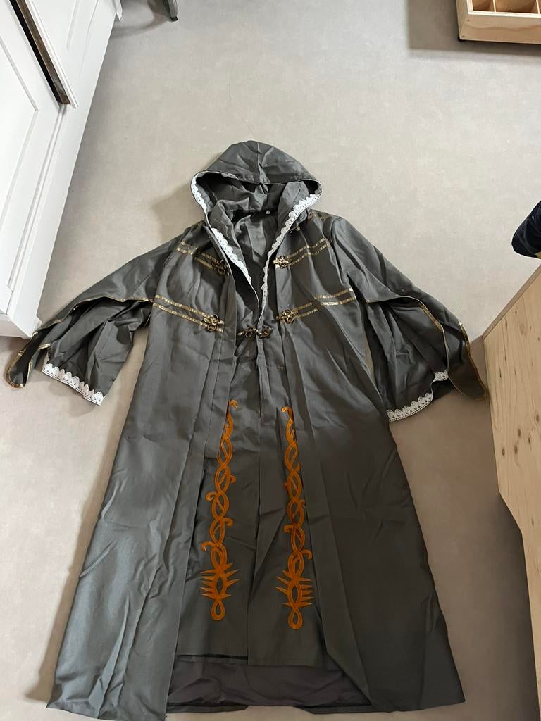 Harry Potter Albus Perkamentus (Dumbledore), Ophalen of Verzenden, Zo goed als nieuw, Maat 52/54 (L), Grijs