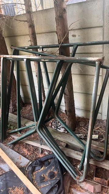10 stuks klapschraag 100 cm hoog beschikbaar voor biedingen