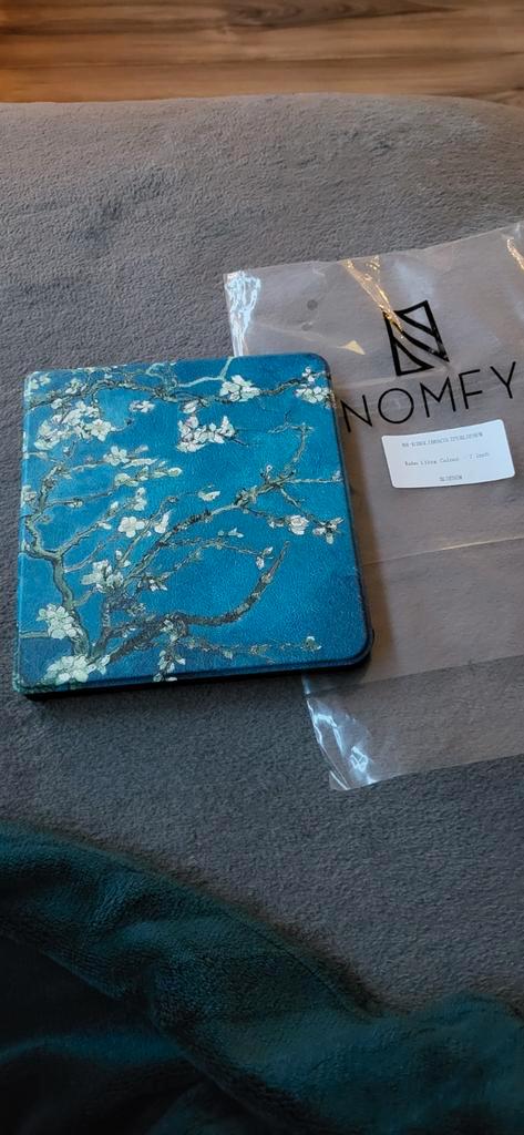 Kobo Libra 2 Colour Hoes - Van Gogh Amandelbloesem, Computers en Software, E-readers, Nieuw, Ophalen of Verzenden