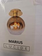 Lucide Marius Plafondlamp - Nieuw in doos, Ophalen of Verzenden, Nieuw, Glas, Modern