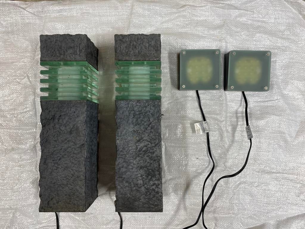 Buitenverlichting, Tuin en Terras, Ophalen, Gebruikt, Minder dan 50 watt, Staande lamp