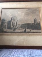 Ets Schiedam stadhuis  24 bij 15 cm, Antiek en Kunst, Ophalen
