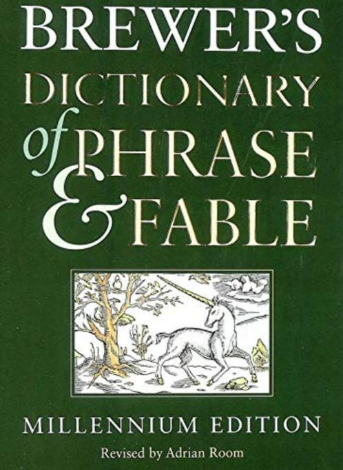 Brewers Dictionary of Phrase and Fable Millennium Edition, Boeken, Studieboeken en Cursussen, Zo goed als nieuw, HBO, Beta, Ophalen of Verzenden