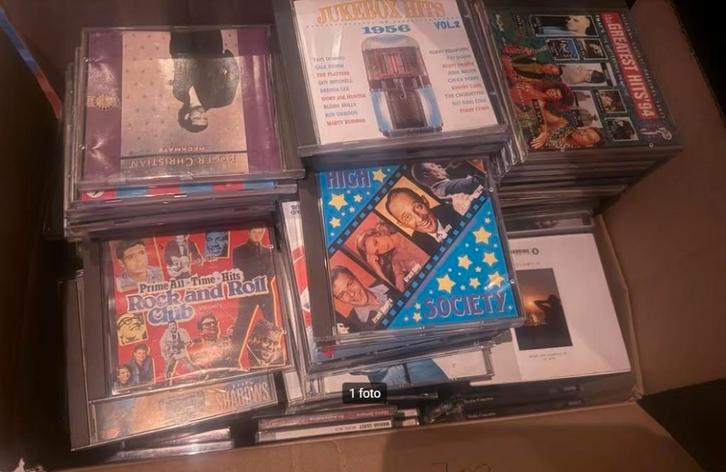 Grote collectie diverse CD's ongeveer 300 stuks ., Cd's en Dvd's, Cd's | Pop, Zo goed als nieuw, 1980 tot 2000, Ophalen of Verzenden