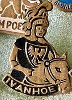 Vintage Ivanhoe Speldje, Verzamelen, Speldjes, Pins en Buttons, Ophalen of Verzenden, Gebruikt, Figuurtje, Speldje of Pin