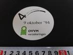 sticker 1994 4 mijl van groningen / ovvm verzekeringen, Ophalen, Zo goed als nieuw, Bedrijf of Vereniging