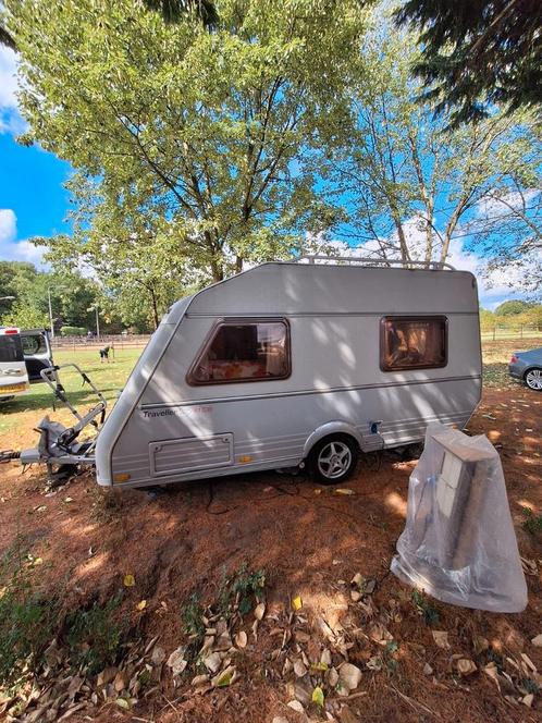 Kip Caravan Traveler Cruise Edition 41TDB + voortent!, Caravans en Kamperen, Caravans, Particulier, tot en met 4, 750 - 1000 kg