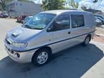 Hyundai H-1 H200 DC AD 2.5 CRDI AUT. Airco! 217 DKM NAP!, Automaat, Stof, Gebruikt, 700 kg