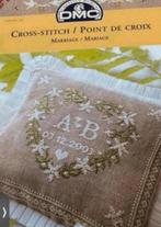 BORDUURPATROON BOEKJE DMC CREATIVE WORLD MARRIAGE, Verzenden, Nieuw, Handborduren, Patroon