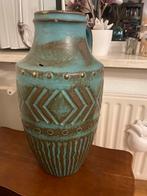 Turquoise “fat lava” vaas, Antiek en Kunst, Antiek | Vazen, Ophalen