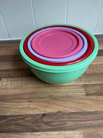 Tupperware plastic bowls for mixing, salads...., Ophalen of Verzenden, Zo goed als nieuw