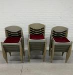 ‘Strax’ stapelstoelen door Hartmut Lohmeyer voor Casala, Huis en Inrichting, Stoelen, Vijf, Zes of meer stoelen, Gebruikt, Stof