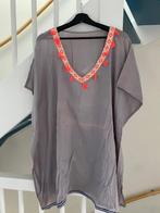 GRIJS DESIGN KATOEN KAFTAN, MAAT; L/XL, Ophalen of Verzenden, Nieuw, Maat 42/44 (L), Grijs