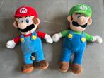 Super Mario en Luigi 45cm, Kinderen en Baby's, Speelgoed | Knuffels en Pluche, Overige typen, Ophalen of Verzenden, Zo goed als nieuw