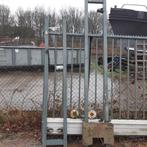 Rolpoort schuifpoort industrieel handmatig Heras, Ophalen, Gebruikt, IJzer, Spijlenhekwerk