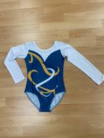 Nieuw blauw turnpakje maat 116/122, Sport en Fitness, Turnen, Blauw, Nieuw, Ophalen of Verzenden, Kleiner dan kindermaat 122