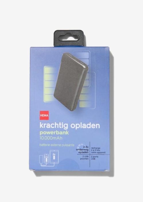 Powerbank hema 10.000 mAh, Telecommunicatie, Powerbanks, Nieuw, Ophalen