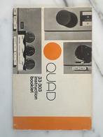 Quad 33 303 handleiding origineel, Audio, Tv en Foto, Versterkers en Receivers, Ophalen of Verzenden, Minder dan 60 watt, Overige merken